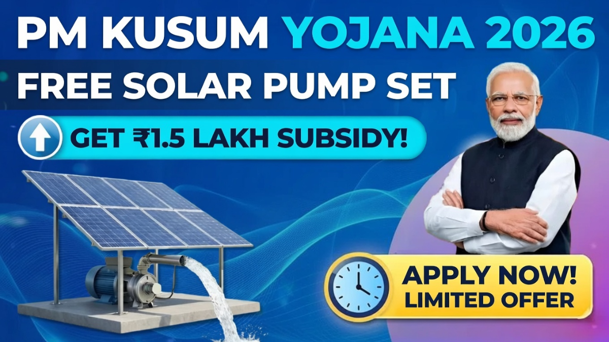 Kusum Solar Pump Yojana 2026